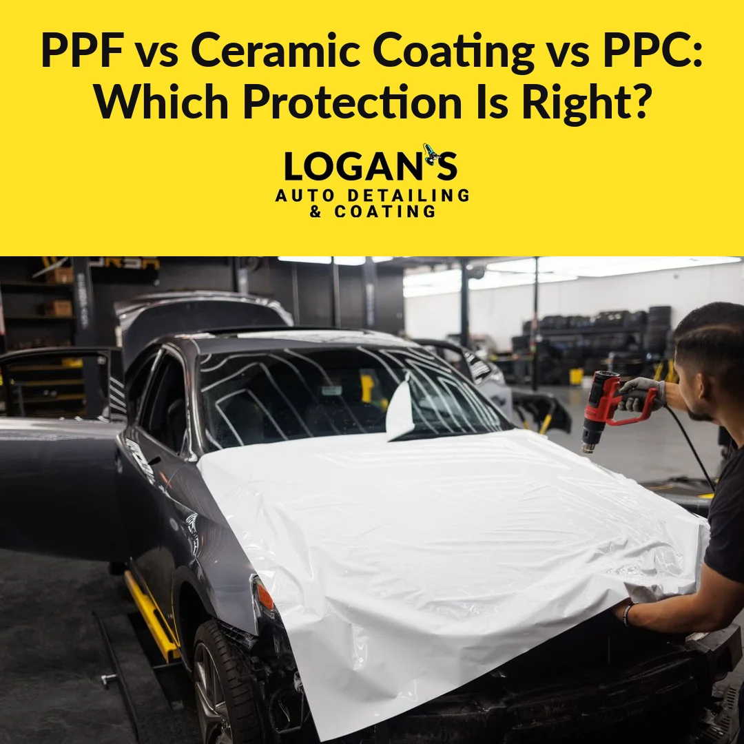 PPF vs Ceramic Coating vs PPC (Icon Rocklear): Which Paint Protection Is Right for You?
