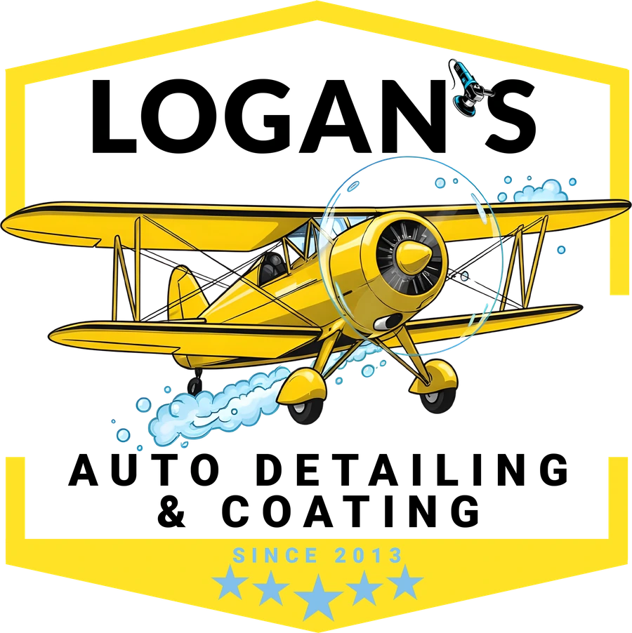 Logan's Aircraft Detailing logo — airplane and jet detailing division serving Los Angeles airports