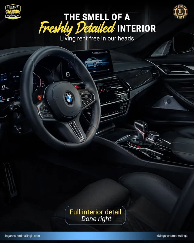 Nothing beats stepping into a car that feels fresh, clean, and completely reset. Full interior detail. Done right.