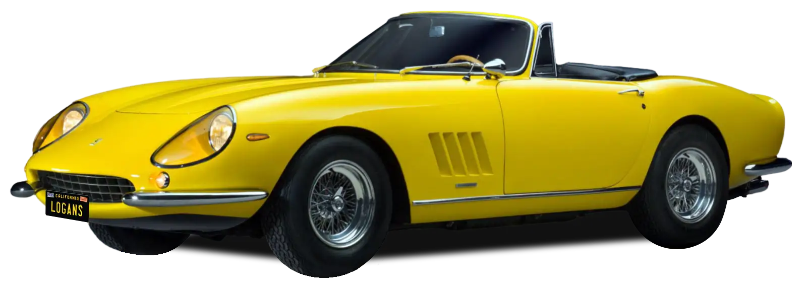 Yellow Ferrari Detailed by Logans Auto Detailing & coating